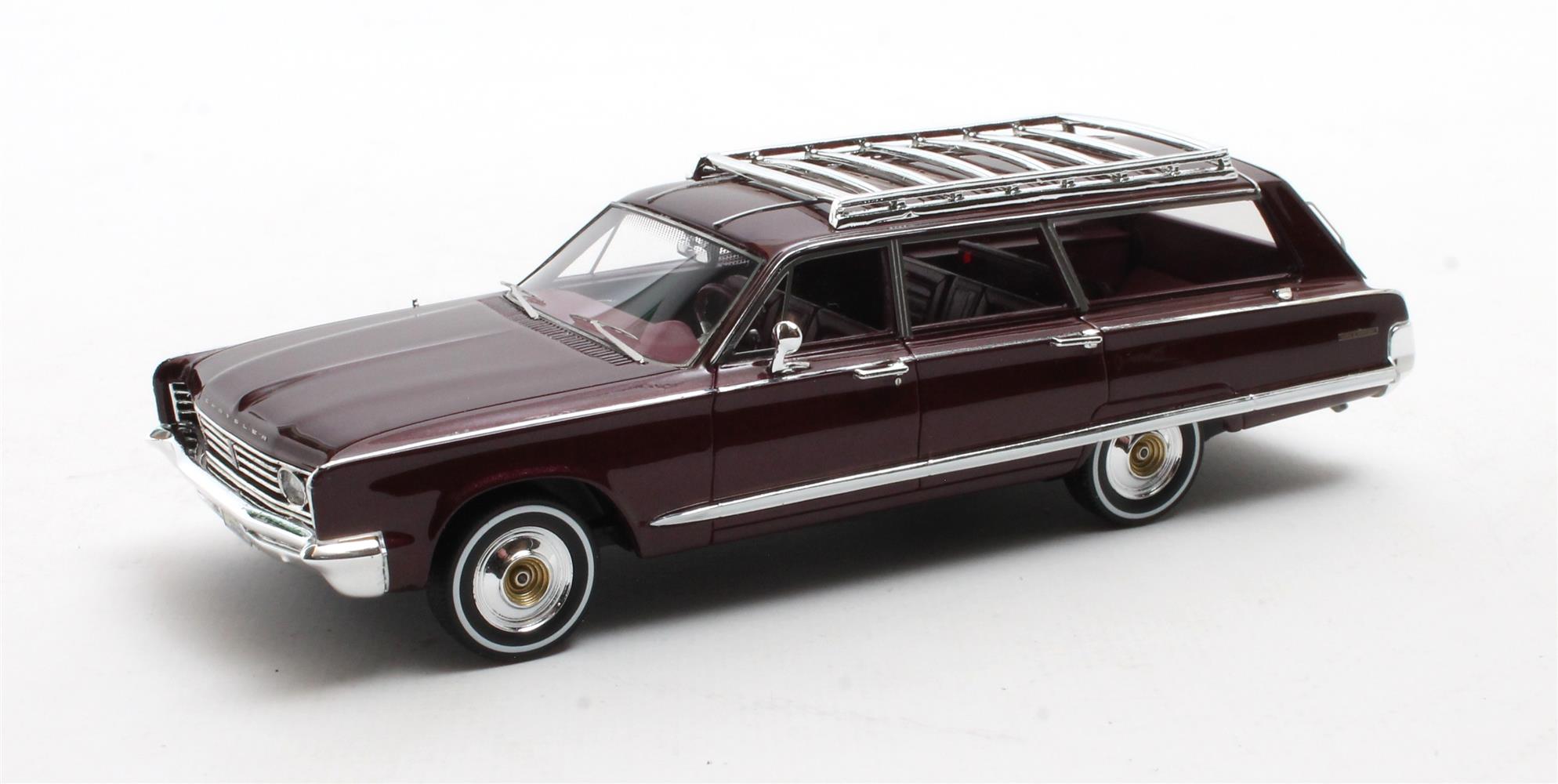 Chrysler T&C 1966 Rood Metallic - 1:43